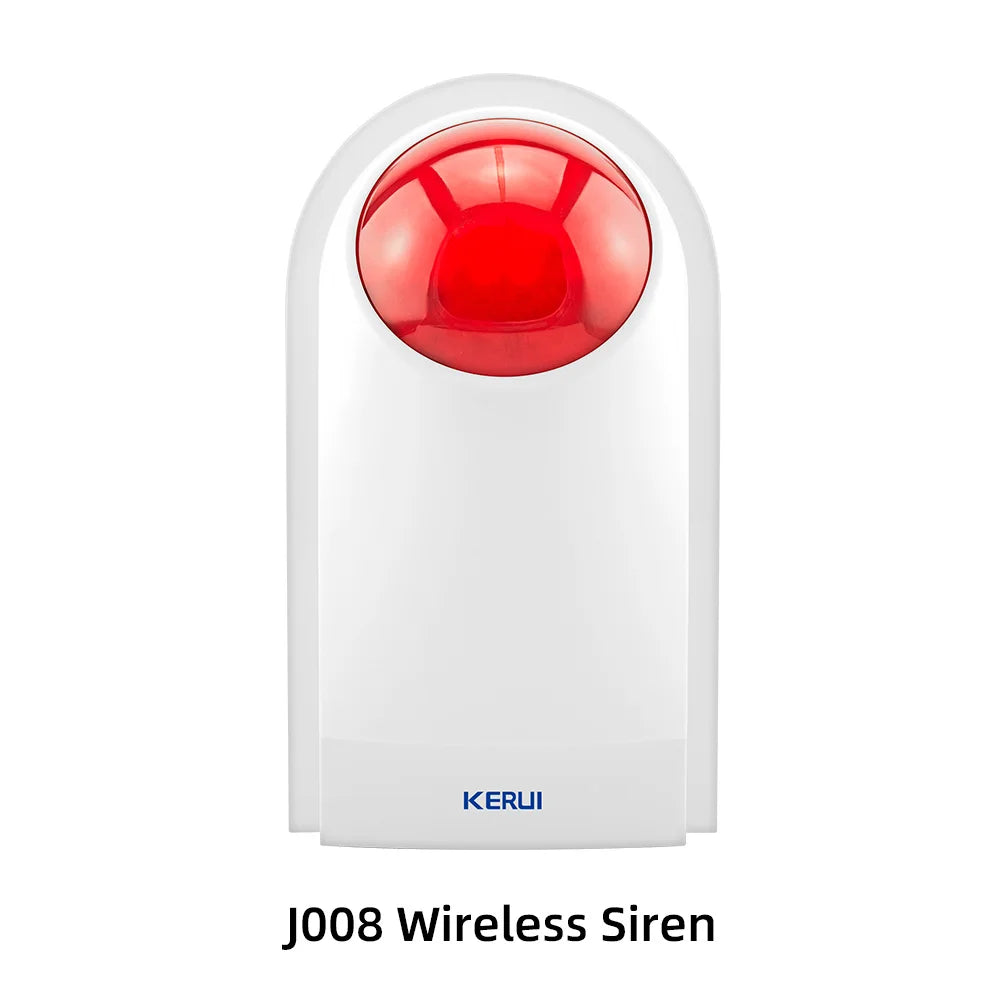 KERUI 4G/WiFi GSM Home Alarm with 7-inch IPS Large Touch Screen Panel Tuya Smart Wireless Security Alarm System Burglar Alexa