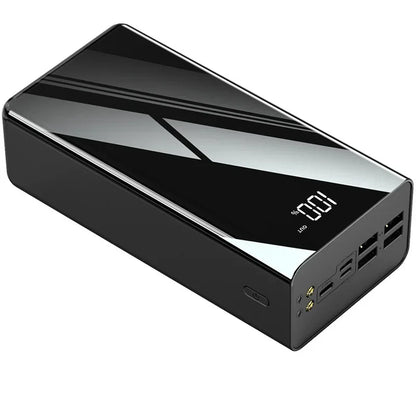 80000mAh Large-capacity Charging Treasure  60000 Digital Display 5w Fast Charging Outdoor 100000 Mobile Power Gift Wholesal