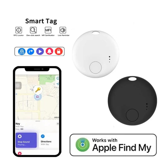 Air tag GPS Tracker Smart Tags Bluetooth Search Tracking Locator Work Find My Anti Lost Reminder Device Finder Car Key Pet Kids