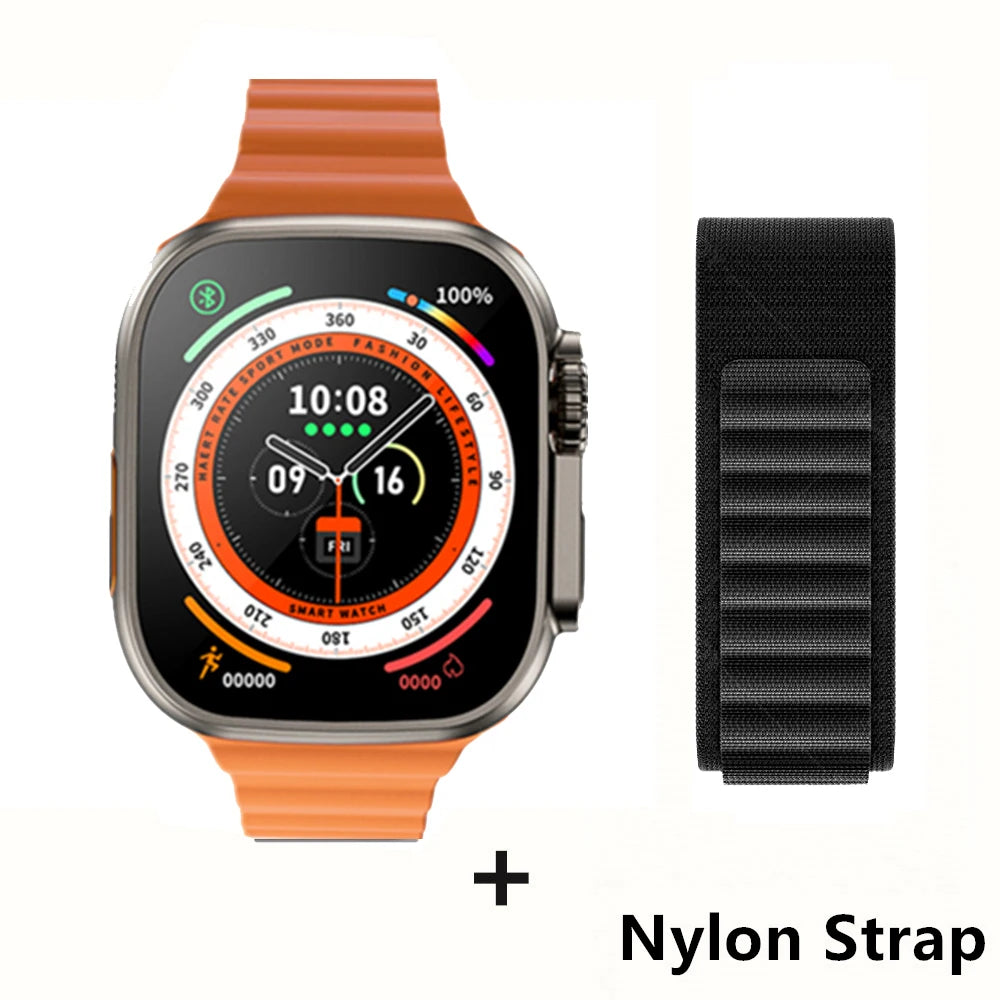GPS Smart Watch 10 ultra 3 Pro MAX Gen2 49mm Amoled Screen Smartwatch Refresh Rate Wireless Charging Men Women Sport For Apple