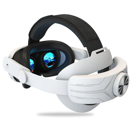 Head Strap Compatible with Meta Quest 3/3s, Adjustable Elite Headstrap Design for Meta Quest 3/3s VR Accessories,