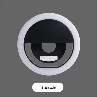 Multifunctional Adjustable Brightness Portable Selfie Lamp Computer Mobile Phone Live Broadcast Vlog Fill Light Video Light