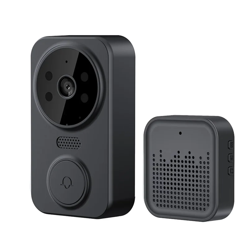 A10F-Tuya Smart Home Doorbell Camera WIFI Wireless Doorbell DC AC Battery Powered Camera Bell Smart Life Doorbell Camera