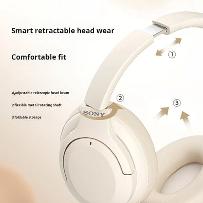 SONY D2-ANC Wireless Headphones Bluetooth 5.3 Earphones Foldable Gaming Headset Sport Headphone with Mic Music Earbuds Original