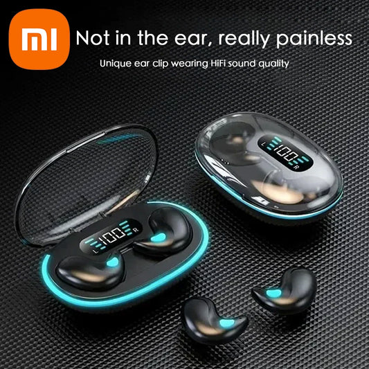NEW Original X55 Wireless Sleep Earphone Noise Reduction Invisible Earphone Sleeping Headset Bluetooth Sport Headphones Earbuds