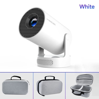 Magcubic HY300 Pro + Projector 4K 720P With 5W Speaker Android 11 8000 Lumens WiFi 6 BT5.4 Outdoor Video Home Theater Projector