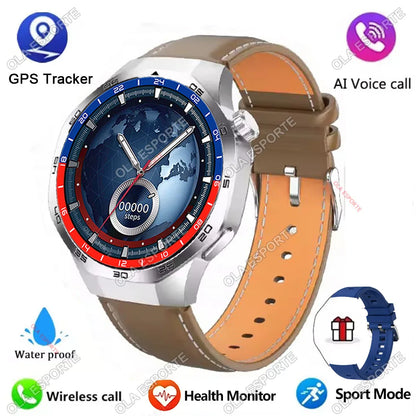 2025 New Watch GT5 Pro Smart Watch 1.5“ AMOLED Screen NFC GPS Tracker BT Calls Health Waterproof Smartwatch Men Women For Huawei