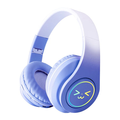5.3 Earphone Bluetooth Wireless Earphones GRB Glow Original Gaming Headset Gamer With Mic Noise Canceling Headphones Girls Gifts