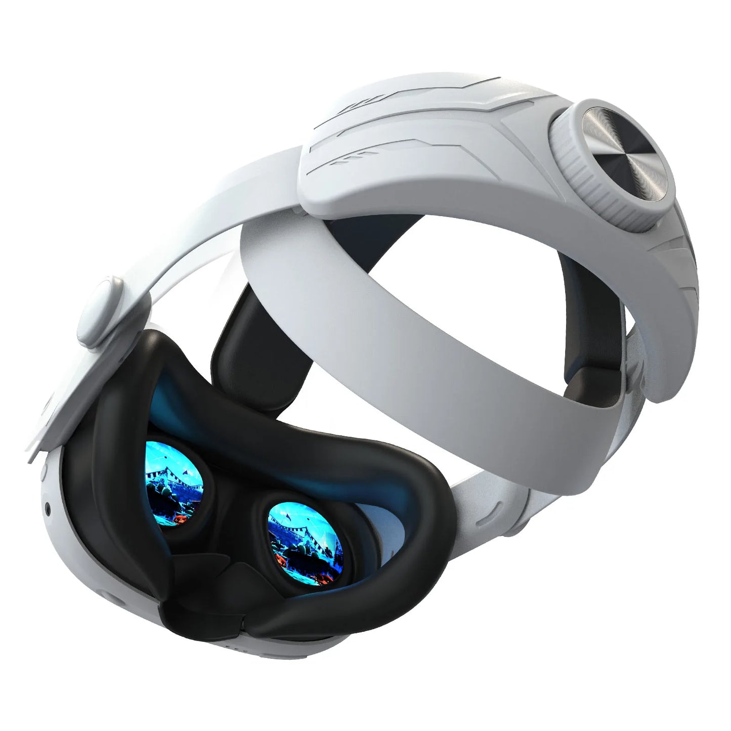 Head Strap Compatible with Meta Quest 3/3s, Adjustable Elite Headstrap Design for Meta Quest 3/3s VR Accessories,