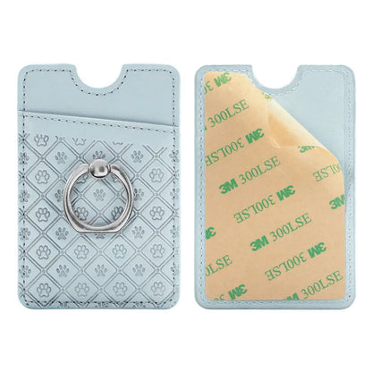Cute Claw Design Smart Phone Ring Socket Holder Wallet Credit Card Holder 3M Adhesive Sticker Mobile Stand Case Soporte Celular