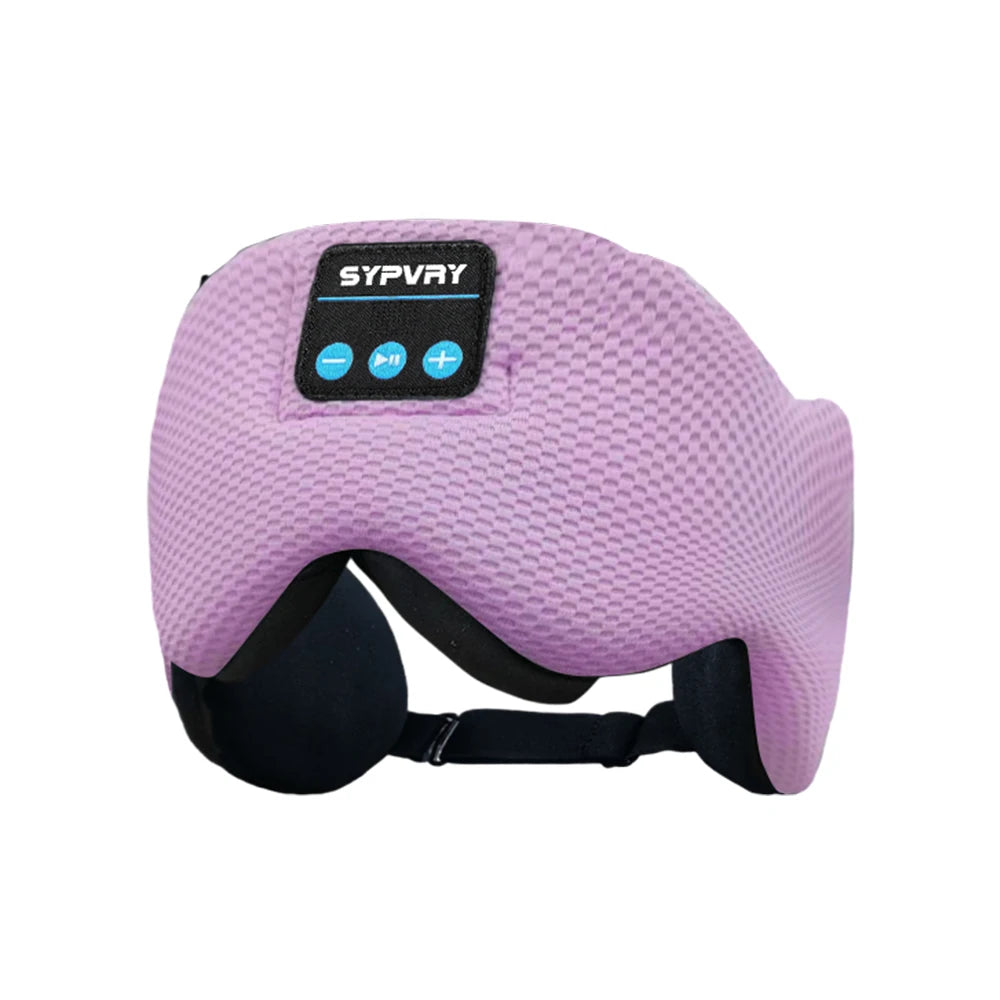 Bluetooth Sleeping Mask With Headphones 5.3 Bluetooth Eye Mask For Women Man Soft Comfortable Wireless Eyemask Sleep Mask