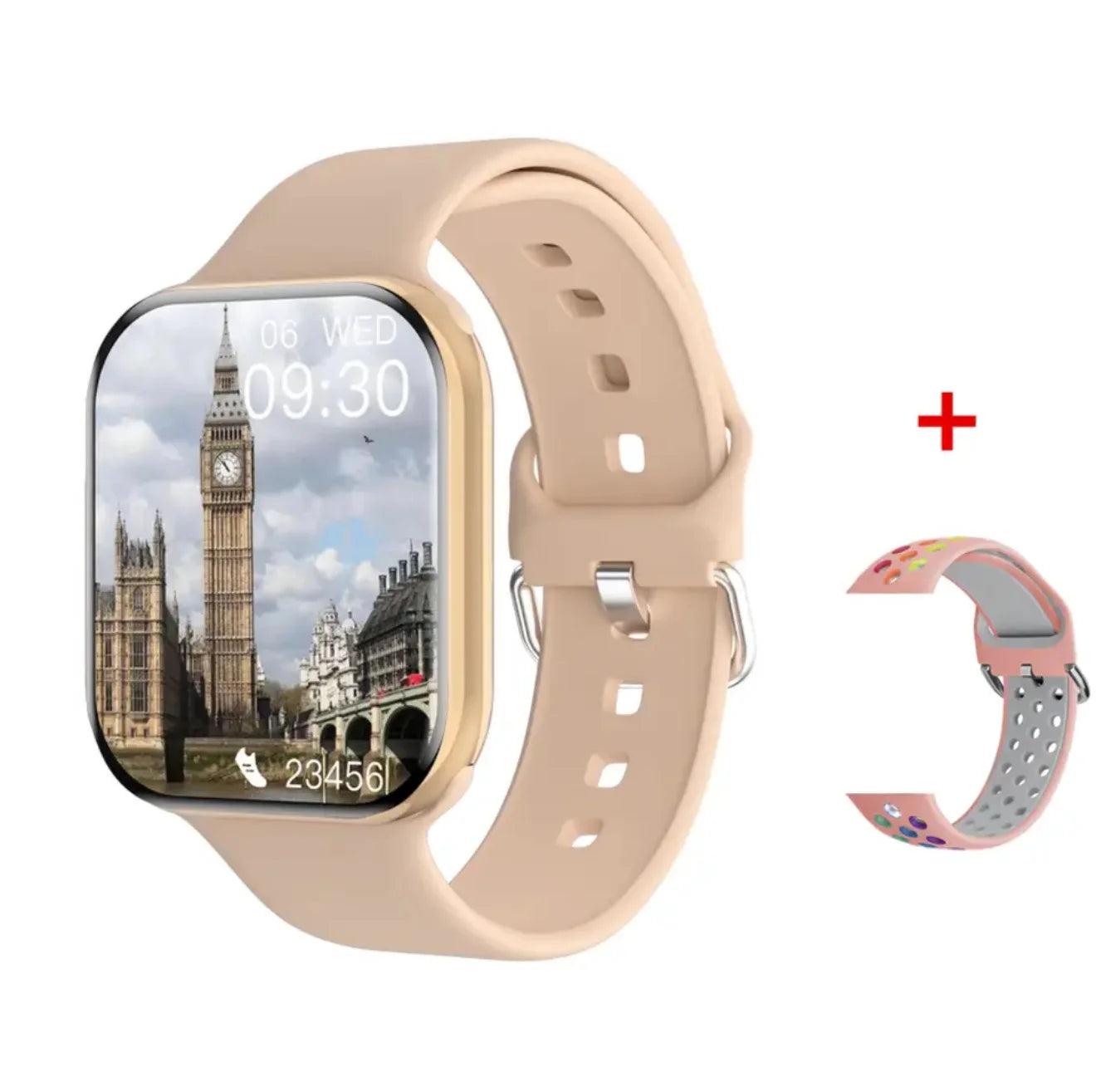 NEW Watch 10 Smart Watch Men Body Temperature BT Call NFC Always on Display GPS Sport Watches Women Smartwatch For Apple Android