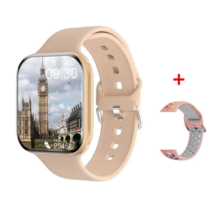 NEW Watch 10 Smart Watch Men Body Temperature BT Call NFC Always on Display GPS Sport Watches Women Smartwatch For Apple Android