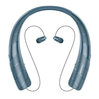 Neckand Bluetooth Earphones Speaker 2 in 1 Smart Column Surround Stereo Wireless Music Soundbar Portable Waterproof Long Working