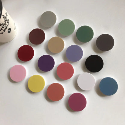 Cute Airbag Holder Korean Ins Style Internet Celebrity Lazy Desktop Retractable Round Folding Mobile Phone Holder Pop Sockets
