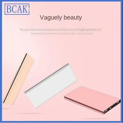 Ultra-thin power bank 20000mah portable power bank fast charging small and large capacity suitable for Android mobile phone BCAK