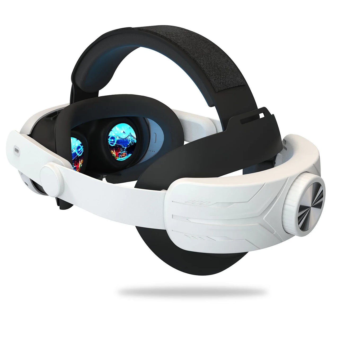 Head Strap Compatible with Meta Quest 3/3s, Adjustable Elite Headstrap Design for Meta Quest 3/3s VR Accessories,