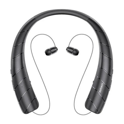 Neckand Bluetooth Earphones Speaker 2 in 1 Smart Column Surround Stereo Wireless Music Soundbar Portable Waterproof Long Working