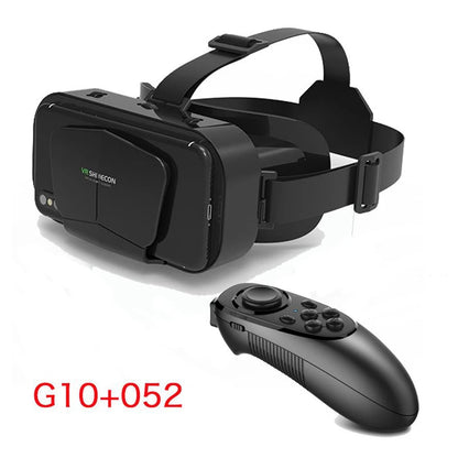 Xiaomi G10 4K Giant Screen Virtual Reality 3D Glasses Google Cardboard Box VR Helmet for 4.7-7" Phone Game Controller Player
