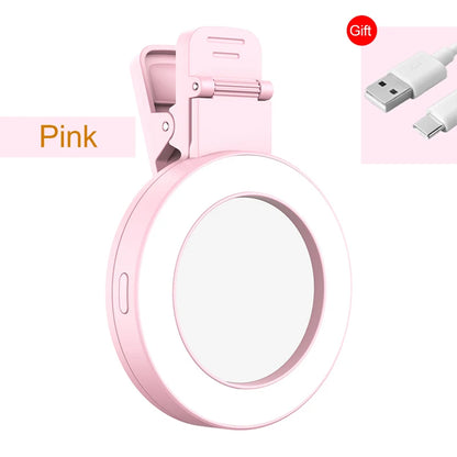 selfie fill light Mobile led light led fill light for professional photography  camera light led light mobile selfie ring lights
