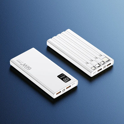 Super fast charging with its own cable high-capacity charging treasure 20000 mAh mobile power gift