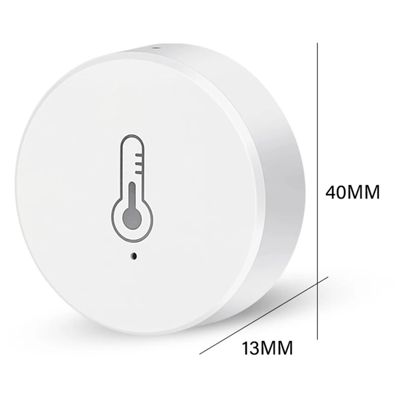Tuya Smart Zigbee Temperature And Humidity Sensor indoor Thermometer Monitor Work Smartlife With Alexa Google Home APP Assistant