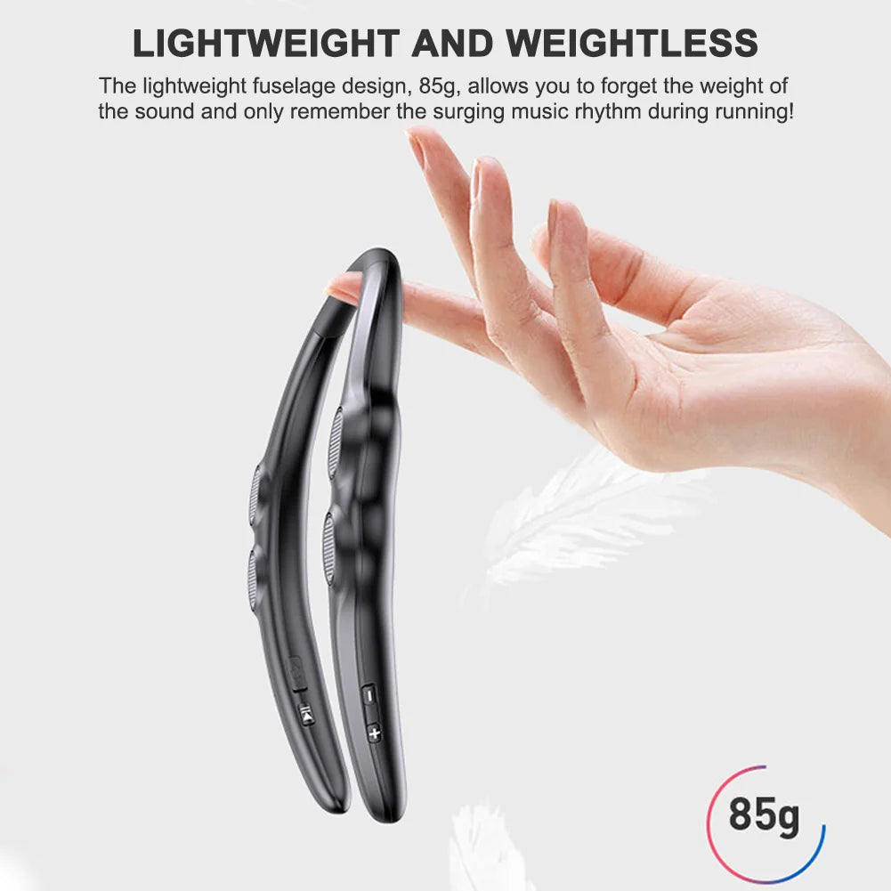 Wearable Bluetooth-compatible Speaker Hang Neck Wireless Stereo Bass Portable