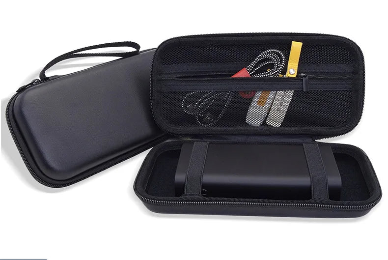 Hard Case for Anker PowerCore 20100mAh 20000mAh Powerbank, Hard Drive, Cards, USB Cables, Earphones, Black