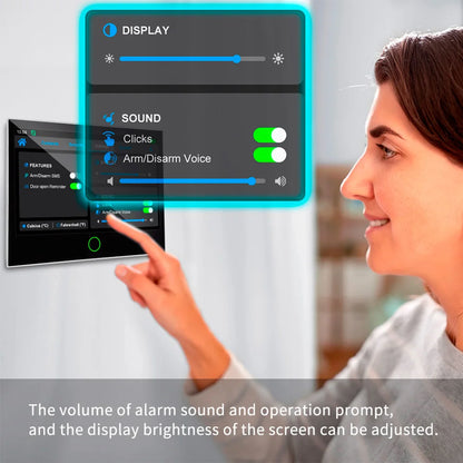 KERUI 7 Inch Full Touchscreen Wireless Burglar Alarm for House, 4G+WiFi Home Alarm System, Complete Set, Tuya Smart App Alarm