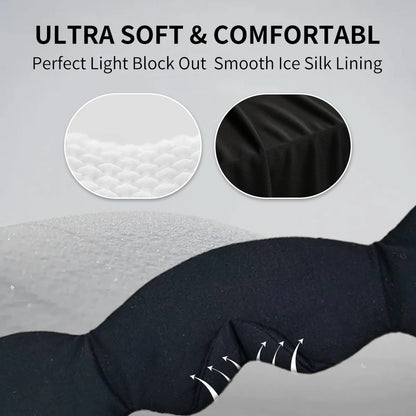 Bluetooth Sleeping Mask With Headphones 5.3 Bluetooth Eye Mask For Women Man Soft Comfortable Wireless Eyemask Sleep Mask