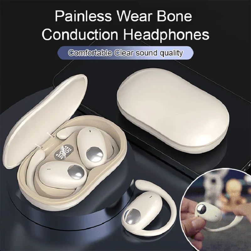 SW-0511 Wireless Bluetooth Earphones Earbuds Touch Light Air Conduction High quality Fitness Driving office Headset With Mic