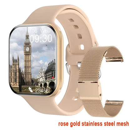 New 2025 Original For Apple Watch 10 GPS Smart Watch Men Body Temperature Bluetooth Call NFC Sports Women SmartWatch for Apple