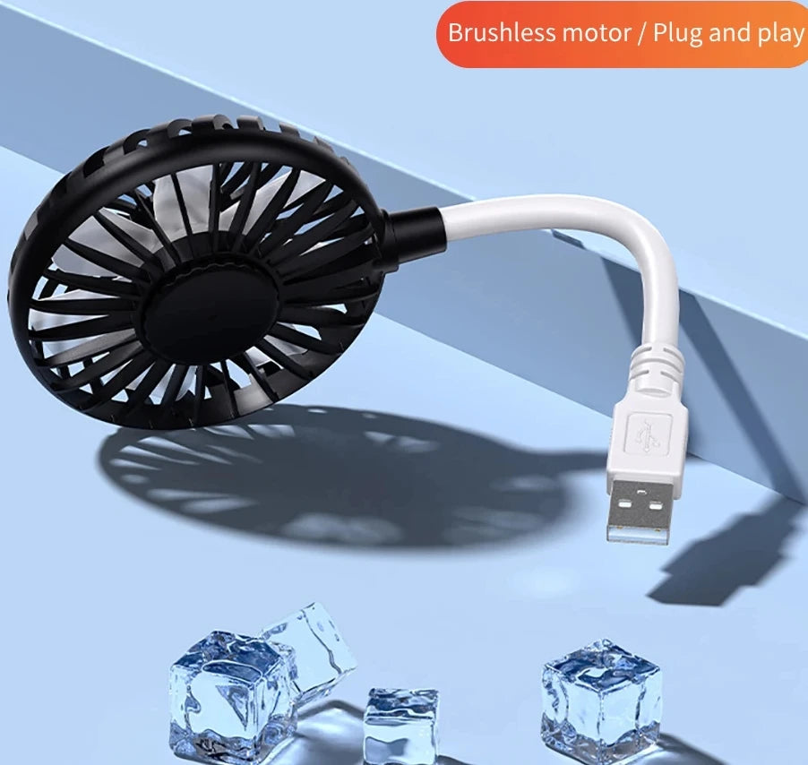 USB Cooling Fan Electronic Gadgets Ventilador Led Usb Mini ventilador Portable Flexible Cooler For Laptop Smart Phone
