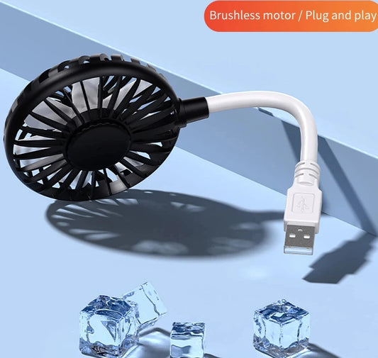 USB Cooling Fan Electronic Gadgets Ventilador Led Usb Mini ventilador Portable Flexible Cooler For Laptop Smart Phone