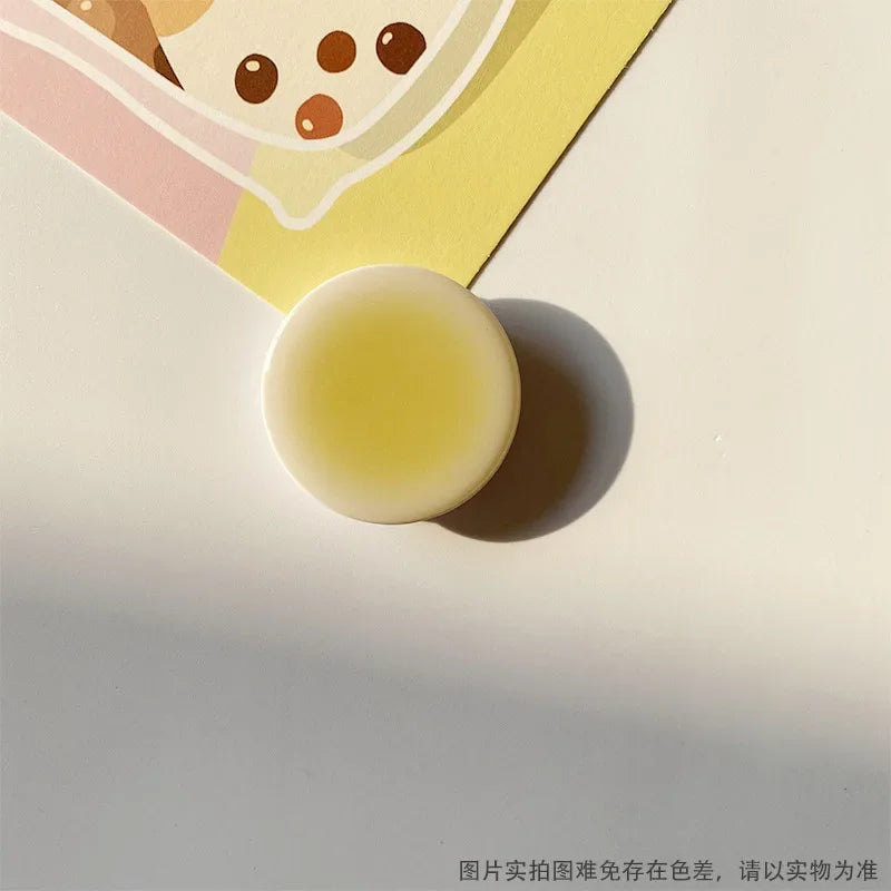 Korean Style Ins Creative Gradient Solid Color Glue Lazy Desktop Retractable Mobile Phone Air Bag Holder Ring Buckle Pop Sockets