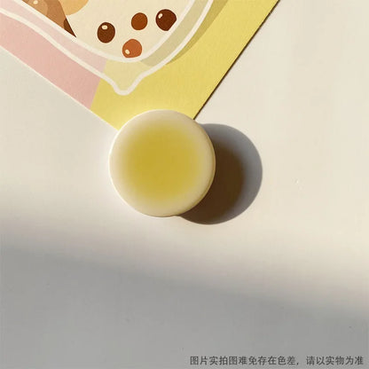 Korean Style Ins Creative Gradient Solid Color Glue Lazy Desktop Retractable Mobile Phone Air Bag Holder Ring Buckle Pop Sockets