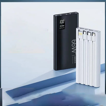 Super fast charging with its own cable high-capacity charging treasure 20000 mAh mobile power gift