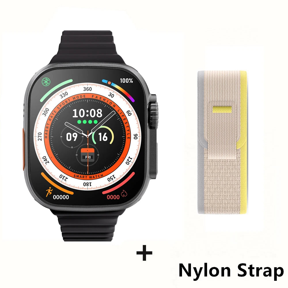 GPS Smart Watch 10 ultra 3 Pro MAX Gen2 49mm Amoled Screen Smartwatch Refresh Rate Wireless Charging Men Women Sport For Apple