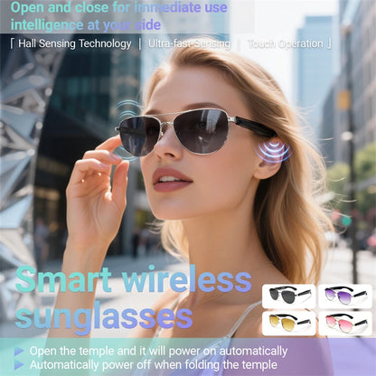 Women Smart Glasses Intelligent Photochromic Sunglasses Day Night Driver Sunglasses UV400 Retro Men Smart Sunglasses High Tech
