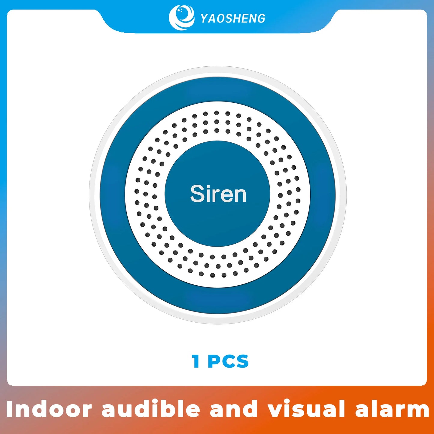 YAOSHENG Security-Protection TUYA Smart Home Alarm System 2G 433MHz WiFi GSM Wireless House App Control Sets PG105