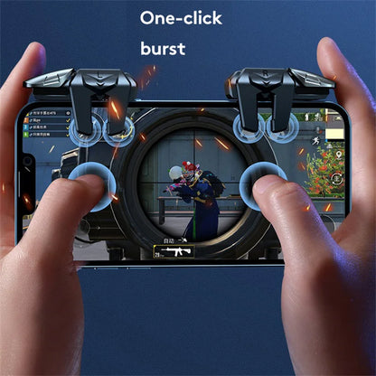 G21 Mobile Game Trigger For PUBG Phone Gaming Controller Alloy Gamepad Joystick Aim Shooting L1 R1 Key Button For iPhone Android