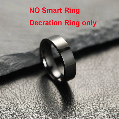 New Smart Ring R11 LED Display Screen Gesture Sweep Video Heart Rate Sleep Monitor 5ATM Waterproof Wireless Charging Rings 2025