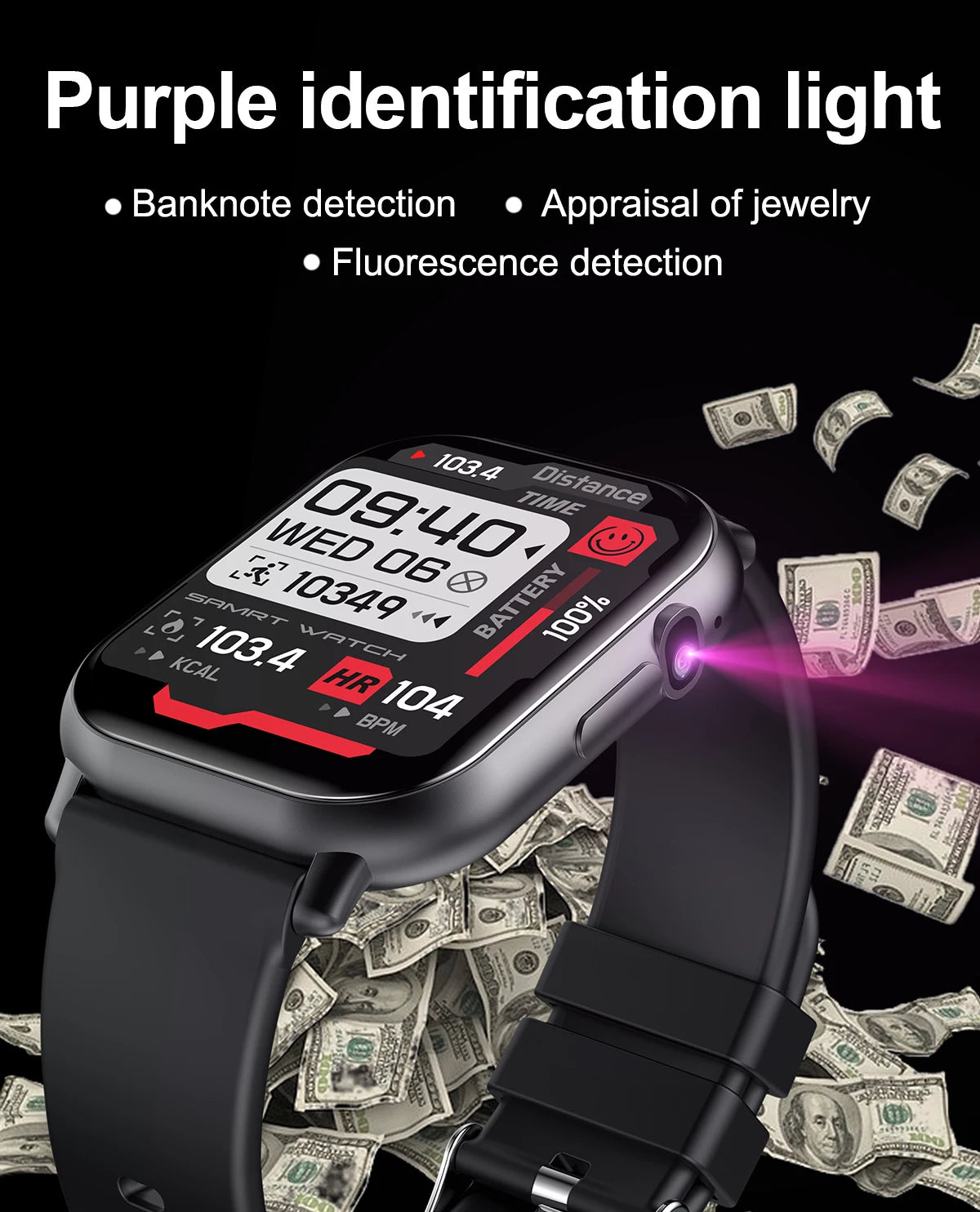 New Smart Watch Men GPS Track 2.01 Inch HD Screen Heart Rate Monitor Sports Fitness Tracker Bluetooth Call Smartwatch ﻿