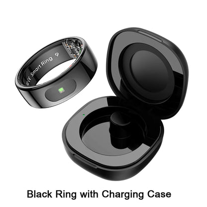 Smart Ring Men Women Temperature Health Monitor 5ATM Waterproof Music Video Control Sports Modes Rings Finger VS R02 R06 R09