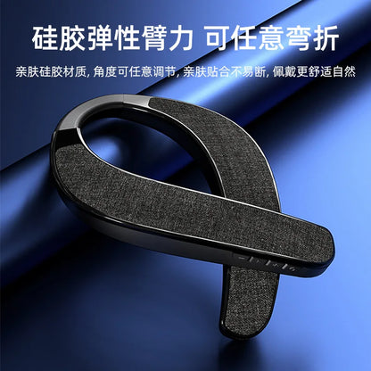 Rockmia EBS-905 Wearable Neckband Speaker Bluetooth 5.0 Hands-free Ear-Free for TV Game Play Home Outdoor Use TF Card