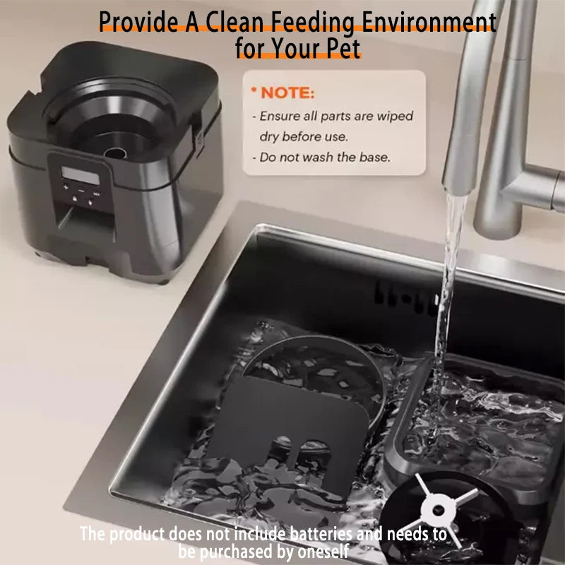 2L Smart Pet Feeder Automatic Cat Food Dispenser Cat Dog Bowl Automatic Cat Feeder Dog Slow Food Machine With Timed Quantitative