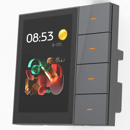 F3Pro Tuya Smart Central Control Switch, ZigBee Wall Switch, Home Automation Wireless Lighting Control System