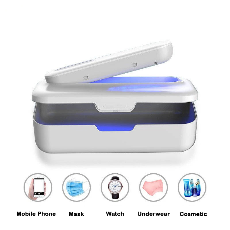 UTHAI Mobile Phone Disinfection Machine Small Makeup Tool Storage Box Multifunctional Ozone Ultraviolet Disinfection Box