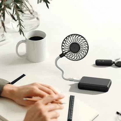 USB Cooling Fan Electronic Gadgets Ventilador Led Usb Mini ventilador Portable Flexible Cooler For Laptop Smart Phone